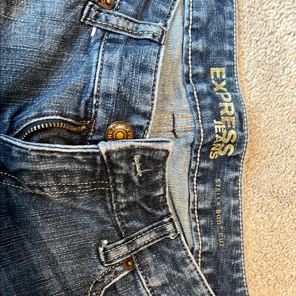 Express Stella bootcut jeans size 6s - Picture 3 of 6
